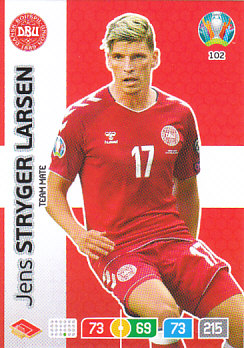Jens Stryger Larsen Denmark Panini UEFA EURO 2020#102